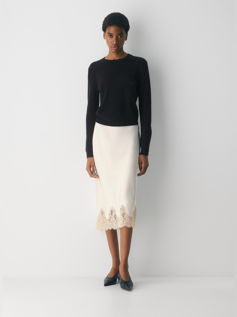 Aritzia Bare Cashmere Bloor Sweater